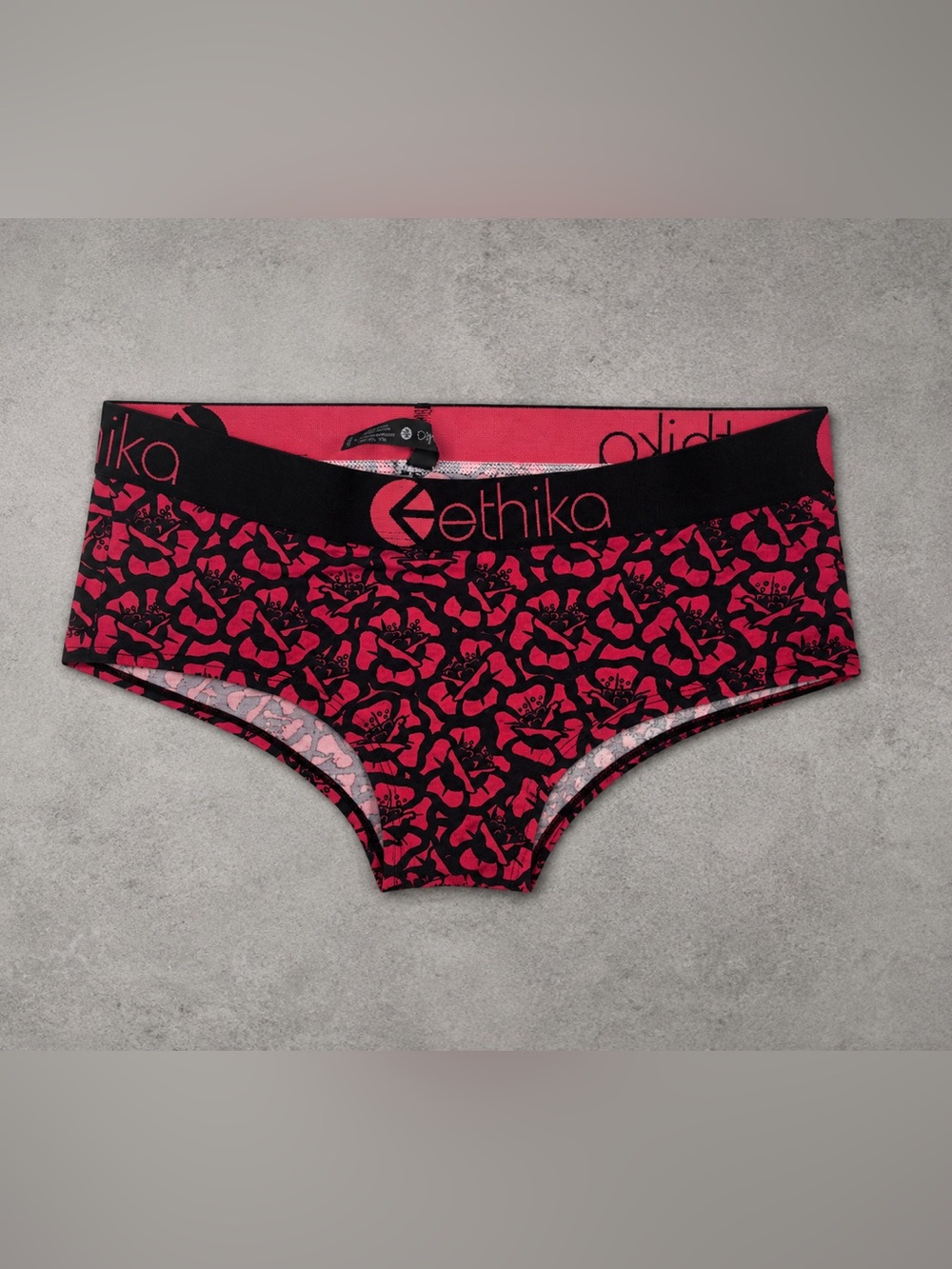 Ethika Panties Womens Hipster Cotton Spandex Breathable Size Medium NWT